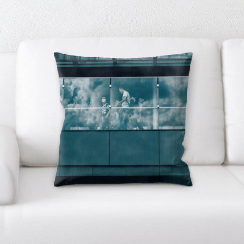 Microsuede Throw Pillow