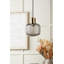 Camille 1 - Light Brushed Gold Pendant