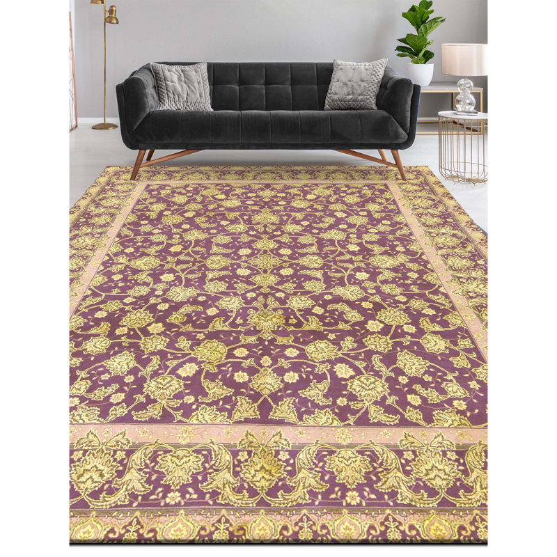 Handmade Wool Oriental Area Rug