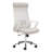 High Back Ergonomic Office Chair Light Gray Mesh Swivel Rolling Desk Task Chair Adjustable Modern