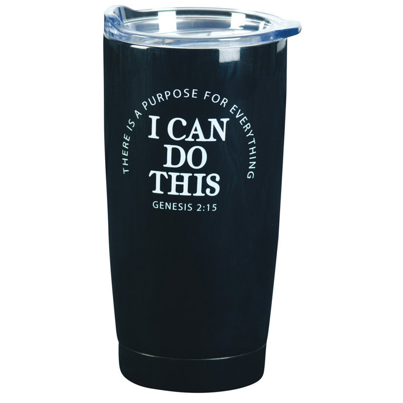 Gobelet I Can Do This noir 20 oz