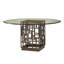 Ocean Club South Sea Dining Table with Glass Top-33947624