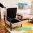 Small-sized Storage Sofa, Single Seat, Multifunctional, Creamy Style, Fabric, Internet Celebrity Design, Storage Sofa Bed.