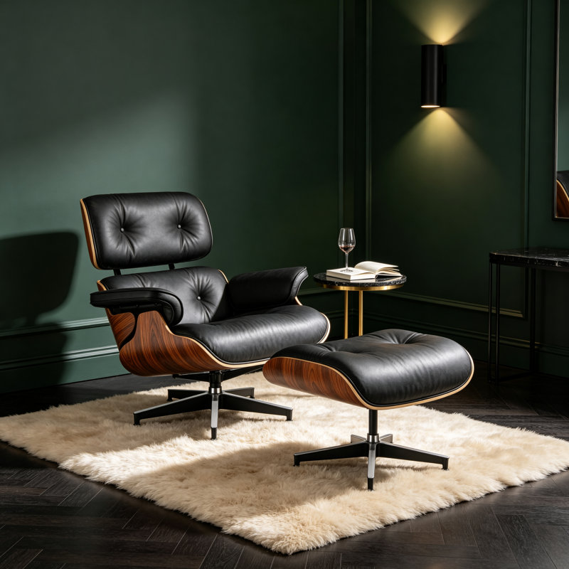 85 cm Wide Swivel Ergonomic Recliner