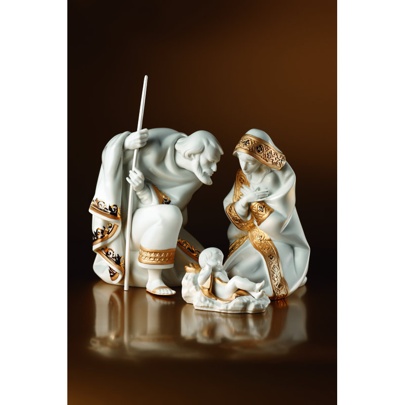 3 Piece Silent Night Nativity Set