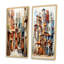 «Cubism Art Multidimensional», 2 pièces sur toile-1437152228-1437152231