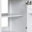Meuble-lavabo de 20 pouces avec lavabo, pieds en bois massif, tablette réglable, tiroir inclinable, armoire autoportante moderne pour petite salle de bain-1247826037
