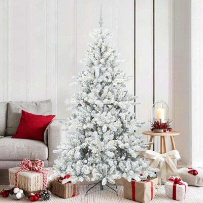 Artificial Hinged Christmas Tree with 300 LEDs