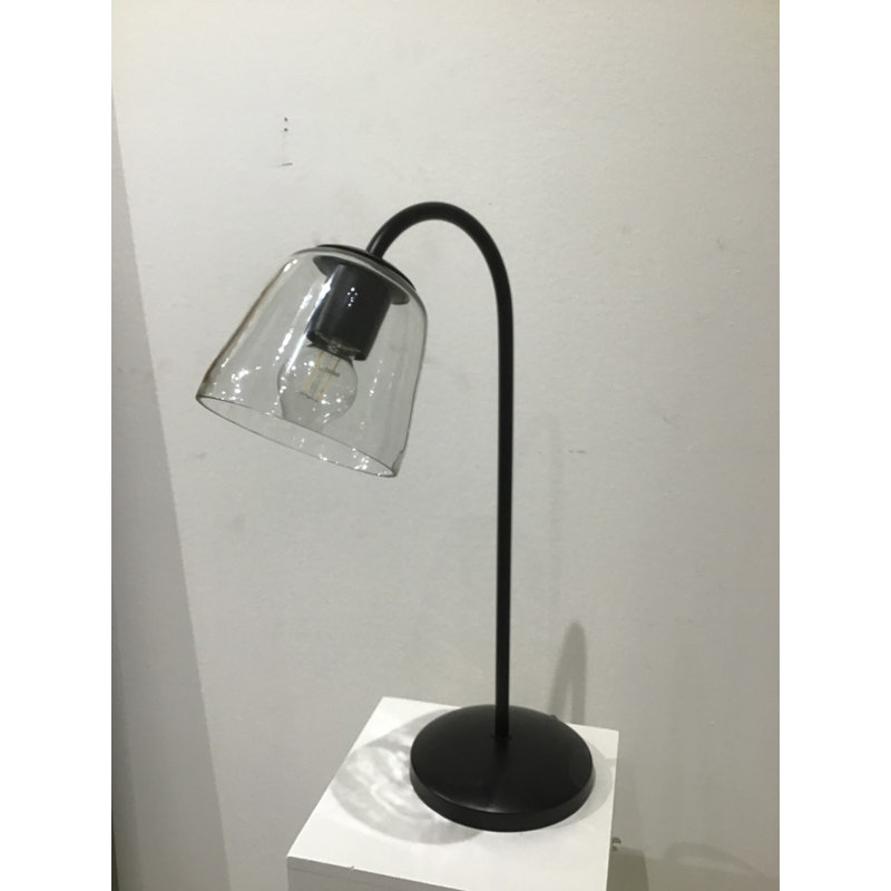 Lampe de bureau en métal Aldino