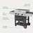 Charbroil Versa-Tile 3-Burner 5-in-1 Cooking Station
