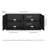 Tillman 68" Rectangular Buffet Table in Black Grain-1627182385