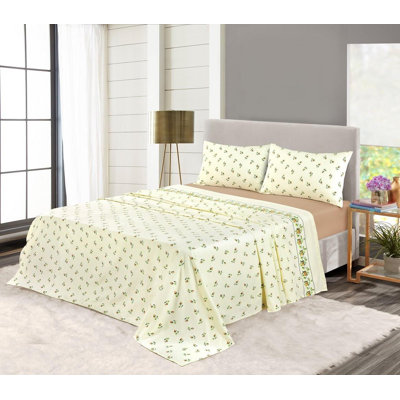 Akikaze Flannel Sheet Set