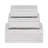 Set Of 3 6/7/9" Mosaic Boxes, Silver
