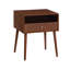 Table de chevet en bois avec table de chevet et 1 tiroir-544061597