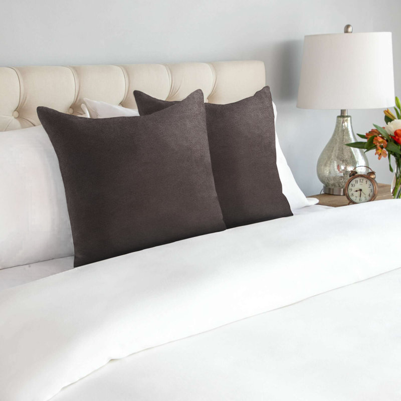 Nalaiyah Square Cushion, Chocolate