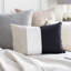 Hegg Striped Linen Lumbar Throw Pillow-1622382457