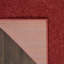 Tapis intérieur antidérapant rouge brique 5 pi x 7 pi