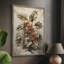 «Christmas Holiday Art DCCX III», reproduction d'art encadrée - bois massif
