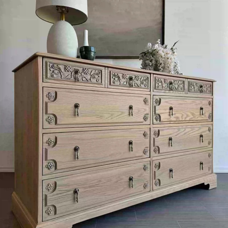 Multi-Drawer Retro Sideboard