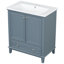 Meuble-lavabo 30 po avec lavabo en céramique-108863518-108863519
