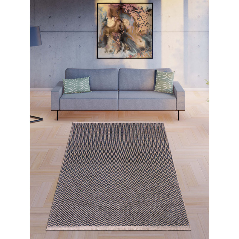 Raynika Chevron Machine Made Indoor / Outdoor Area Rug, Rectangle 160 x 230cm