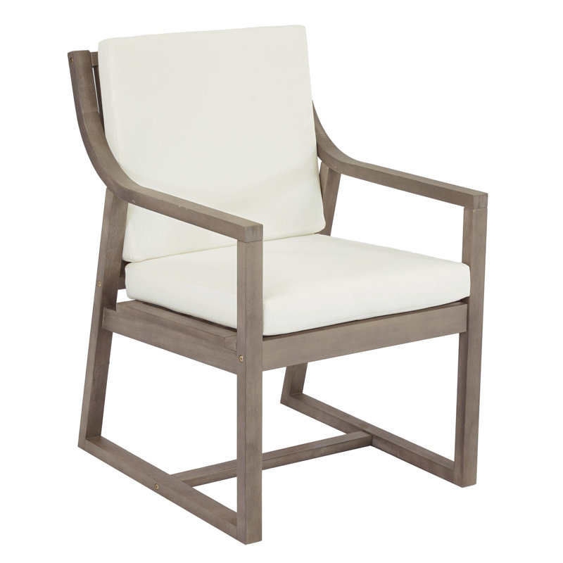 Chaise de patio d'extérieur, jardin et jardin Modern, Brun