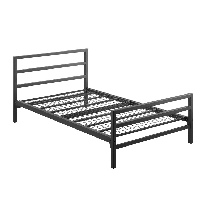 Loueva Metal Bed, Small Double (4')