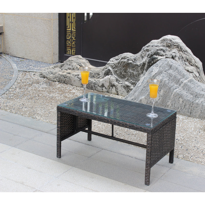 Table basse avec 1 table basse d'extérieur Soave 