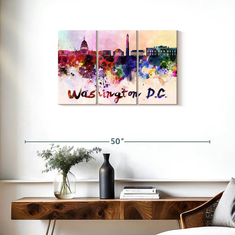 Sebbie Washington, couleurs, H 20 po x l 33 po