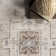 Elverta Medallion Machine Washable Runner Rug for Living Room Bedroom Dining Room Entryway Hallway Kitchen, Beige/Ivory