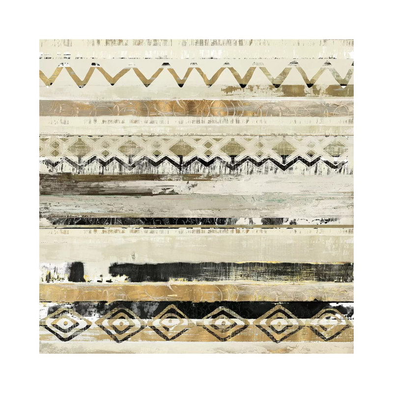 African Patchwork II by Tom Reeves - Wrapped Canvas Print, 93.98 cm H x 93.98 cm W x 3.175 cm D