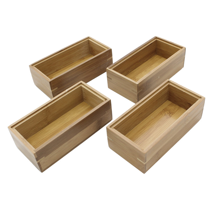 Panier en bois massif, H 2 po x l 6 po x P 3 po