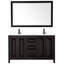 Ensemble de meuble-lavabo double avec miroir Daria-97878036-97878038-125003078