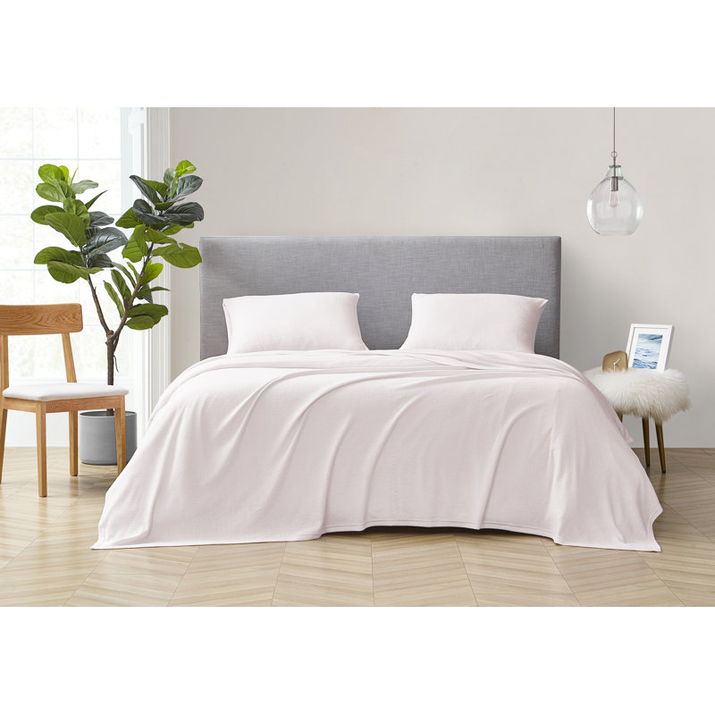 Taie d'oreiller 100% coton , Standard, Rose