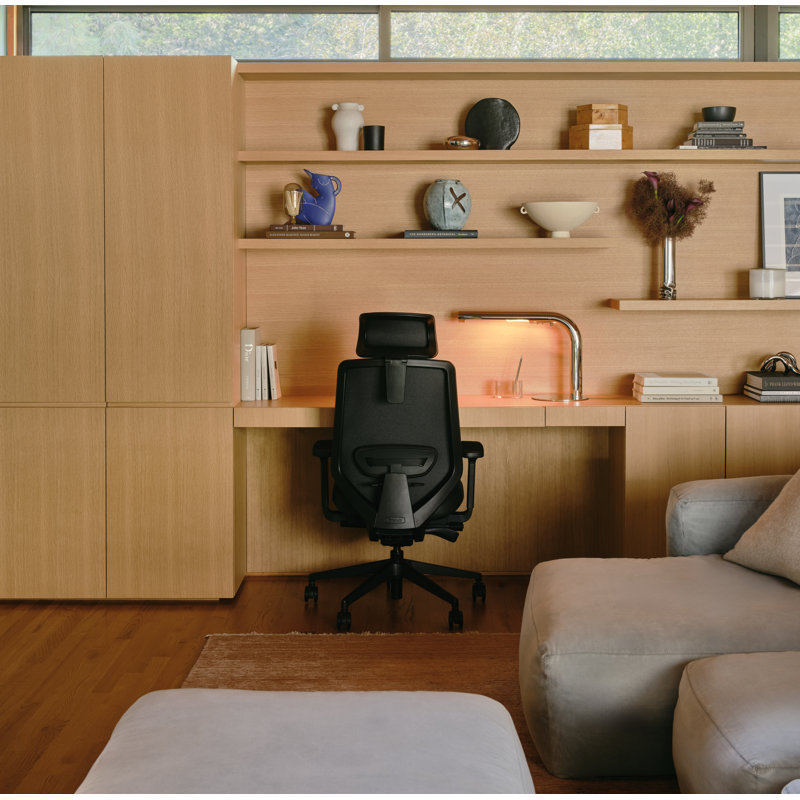 Ergonomic Chair Pro, Black, Black