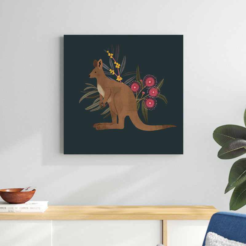 Animaux australiens IV, H 30 po x l 30 po