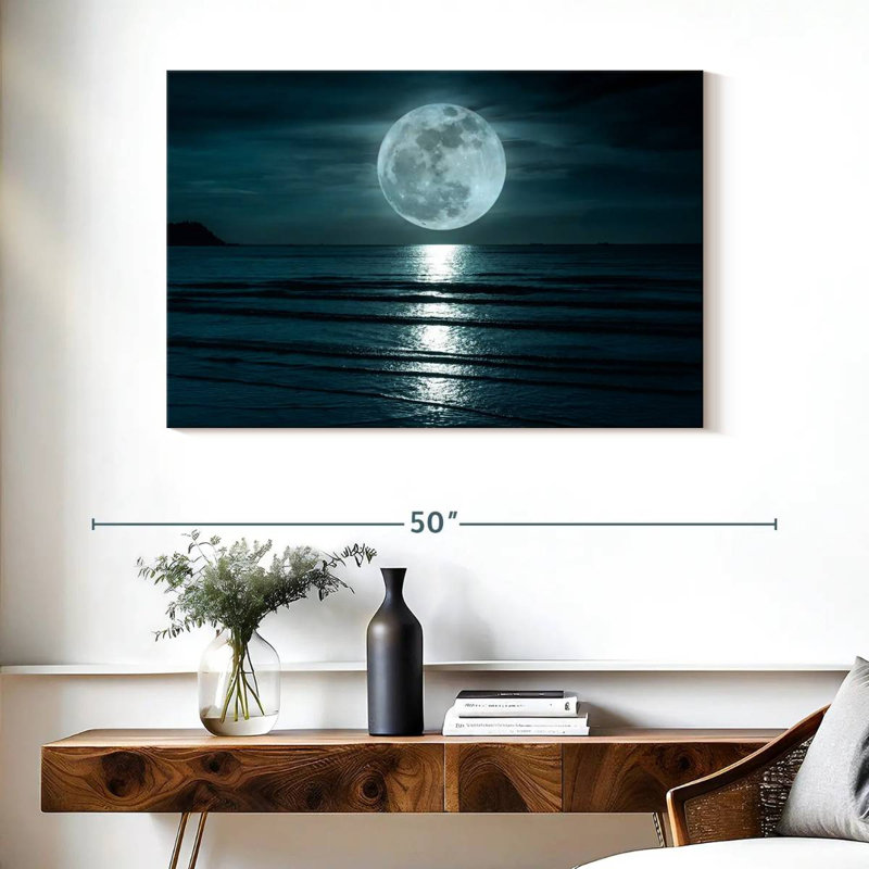 Oberle Midnight Moon, 26" H x 39" W