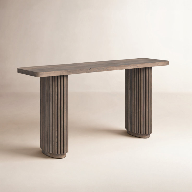 Alda Zigmund 55'' Solid Wood Console Table