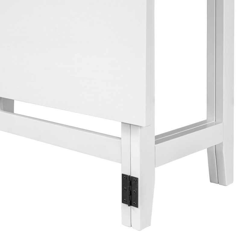 Table de salle à manger extensible Farmhouse, White