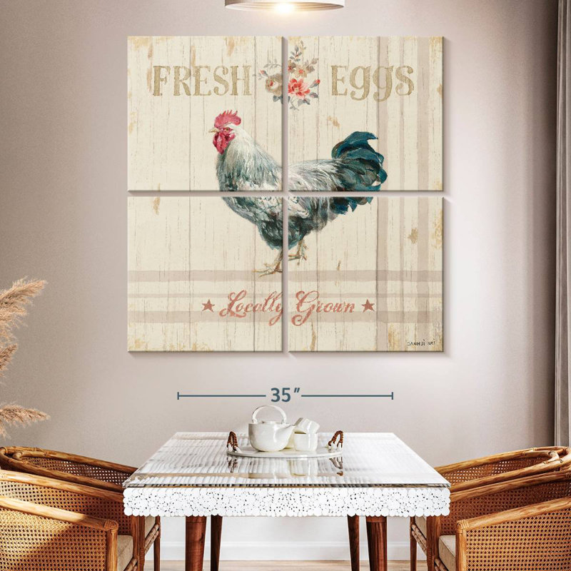 Brampt Farm Patchwork VI, H 50 po x l 50 po