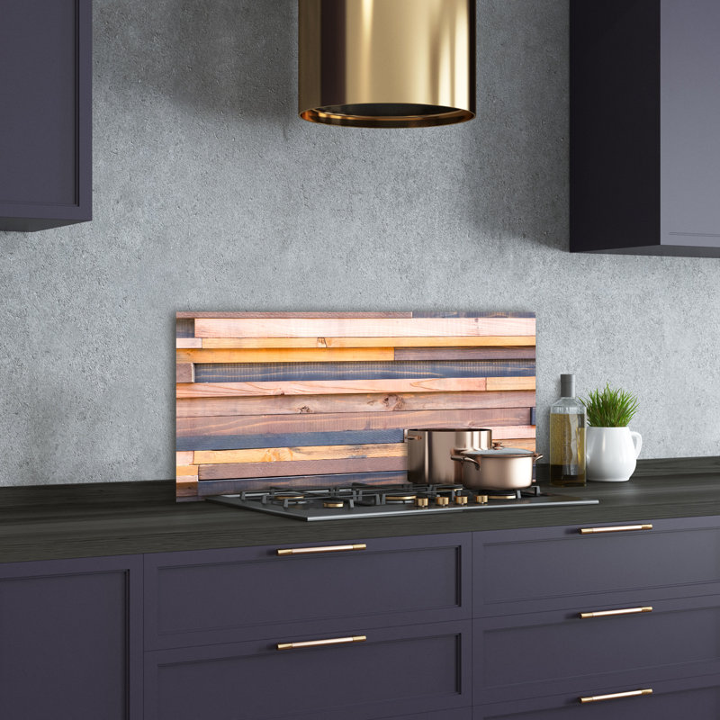 Coogee 50cm W x 100cm L Glass Peel and Stick Panel