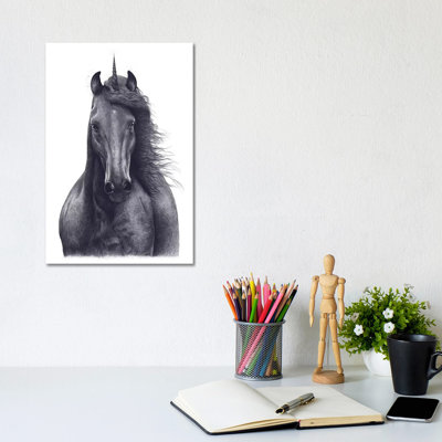 Unicorn by Valeriya Korenkova - Wrapped Canvas Gallery-Wrapped Canvas Giclée