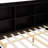 Bed With Side Bookcase and Drawers for Living Room Bedroom-280390286-280390285