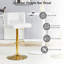 Tabouret de bar pivotant à hauteur réglable (ensemble de 2)-1647277690-1647277695