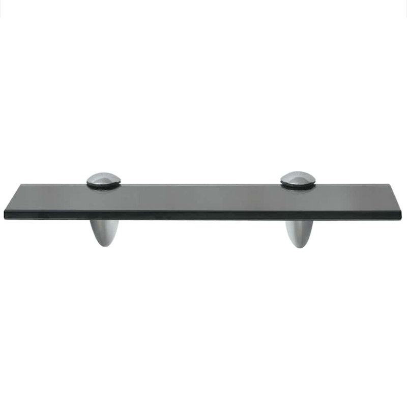 Annalys 2 Piece Floating Shelf, 0.31" H x 11.8" W x 7.9" D, Transparent