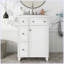 Meuble-lavabo moderne avec lavabo intégré en résine