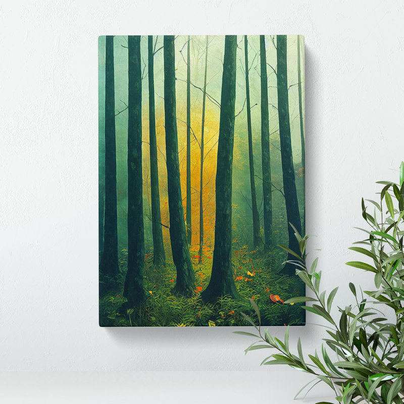 Incredible Forest - Wrapped Canvas Print, 50cm H x 35cm W