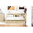 Twin Size Daybed With Two Storage Drawers, Ports And Sufficient Cabinets In Wood Color - Stable Outlets-491854732