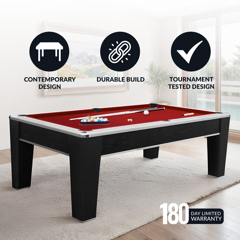 Table de billard très résistante 7,5 pi Hathaway Mirage
