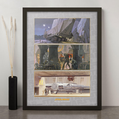 Star Wars Tatooine and Mos Eisley - Picture Frame Memorabilia